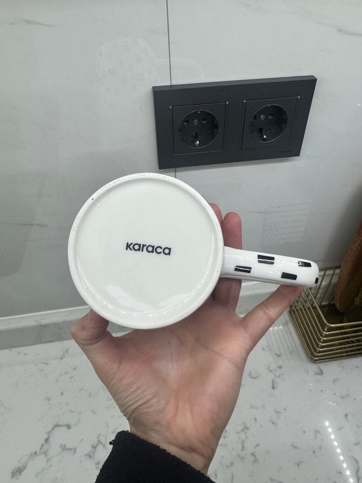 Karaca kareli Mug fincan - Görsel 4