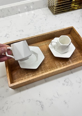 Karaca Gala 2 Kişilik Kahve Fincanı 90 ml - Görsel 3