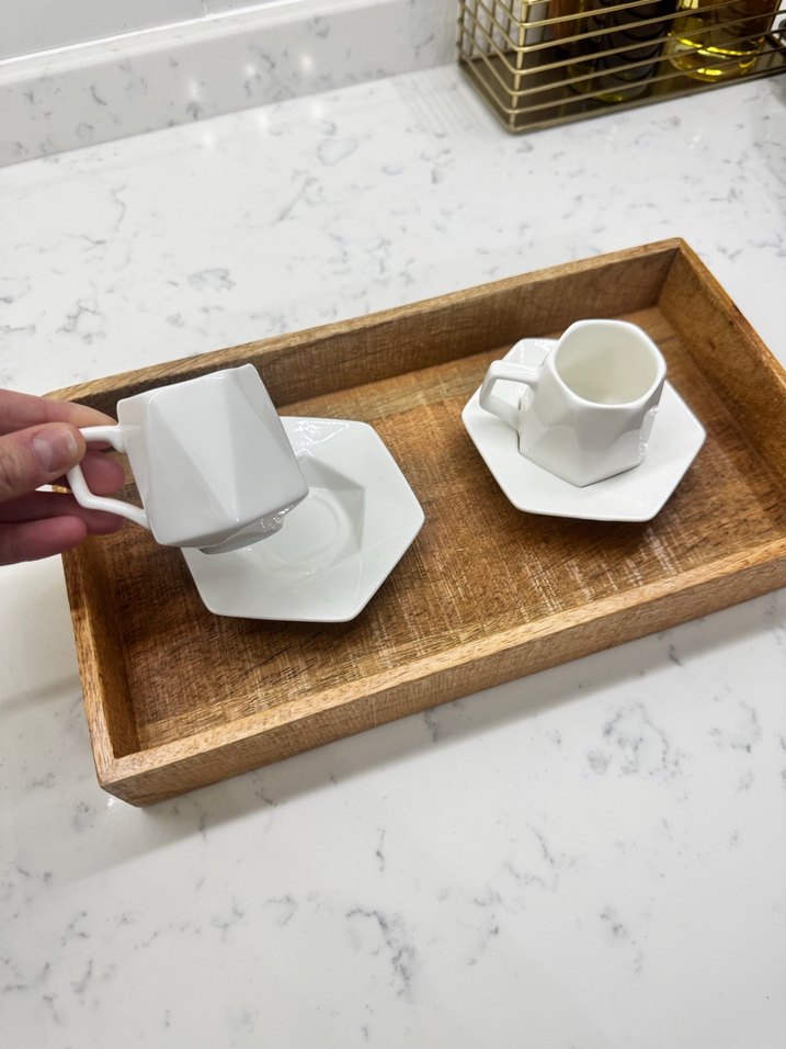 Karaca Gala 2 Kişilik Kahve Fincanı 90 ml - Görsel 3