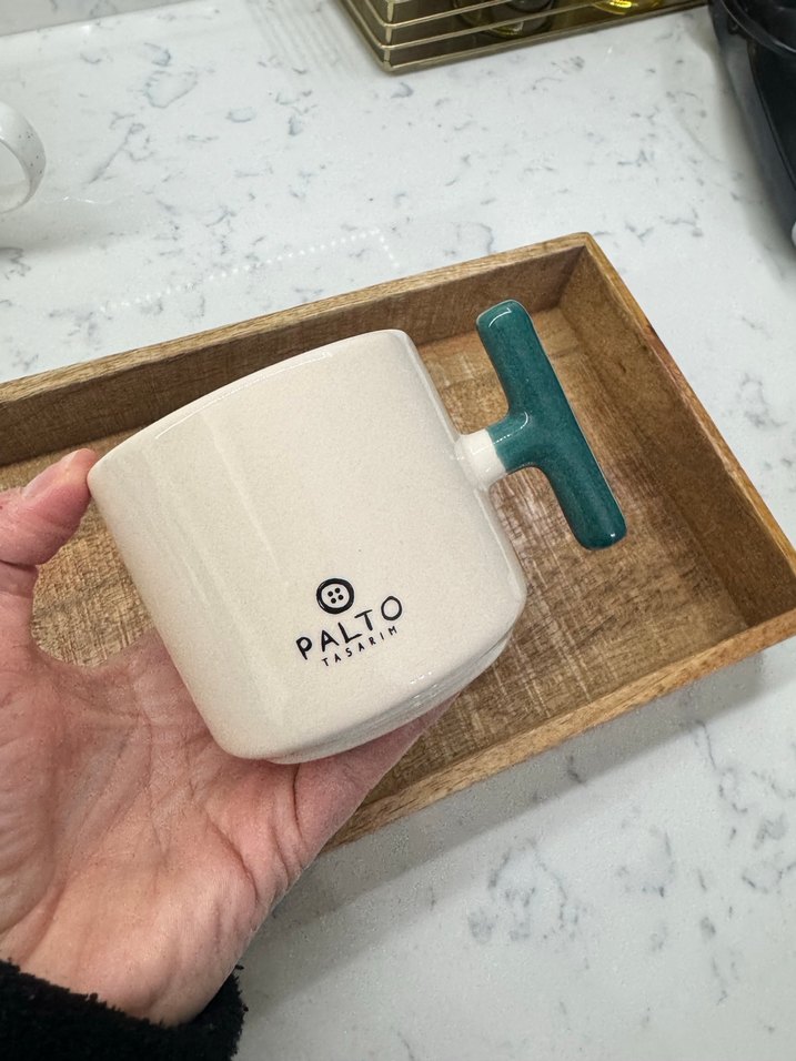 Fil desenli kupa mug - Görsel 2