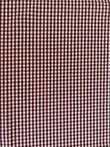 Beden Bordo Ekose (Piknik Desen) Masa Örtüsü ? Klasik Şıklık