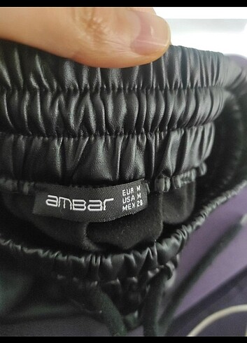 Ambardan alindi deri pantolon - Görsel 5