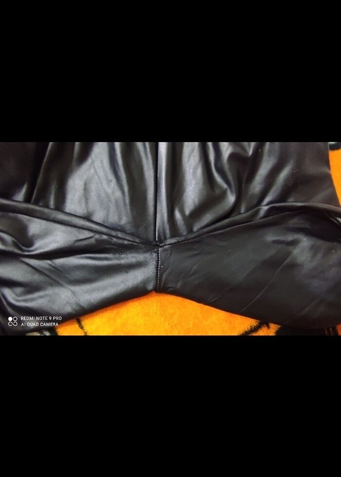 Ambardan alindi deri pantolon - Görsel 3