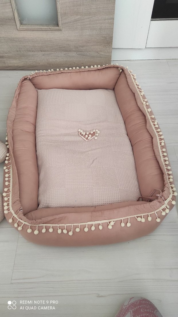 Diger Pembe Pastel Hamile ve Emzirme Yastığı - Görsel 4