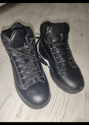 Siyah Bağcıklı kadın Kauçuk Botlar - Görsel 7