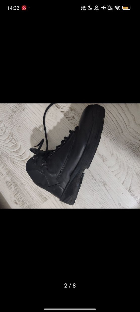 Siyah Bağcıklı kadın Kauçuk Botlar - Görsel 4