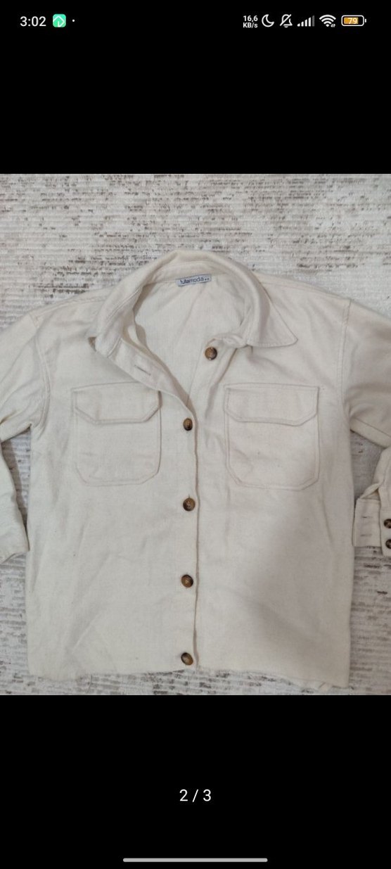 Keten Kadın Gömlek fullamoda - Görsel 2