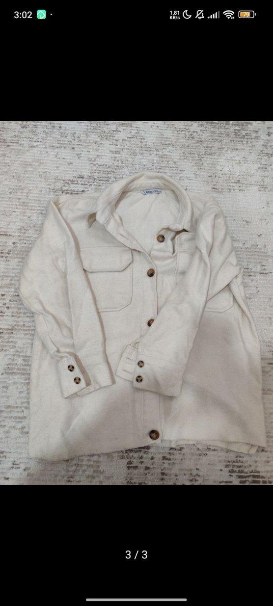 Keten Kadın Gömlek fullamoda - Görsel 3