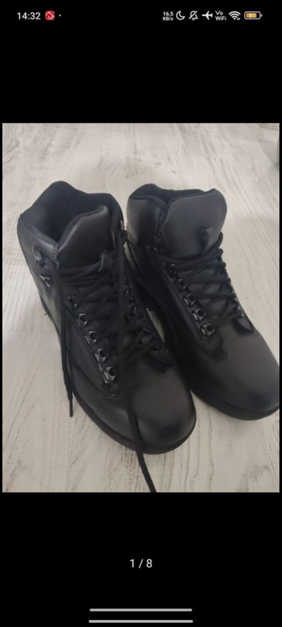 Siyah Deri Botlar Tokalı - Görsel 3