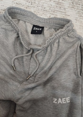 Nakış Detaylı Gri Kadın Eşofman Altı - Görsel 4