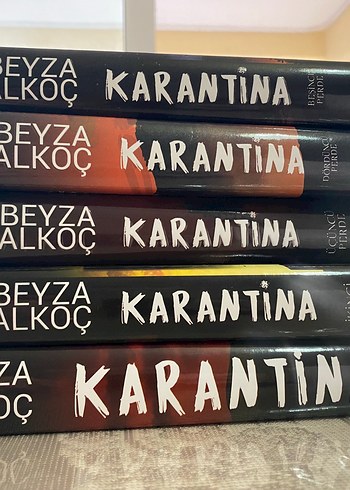  Beyza Alkoc'tan Karantina Roman Seti