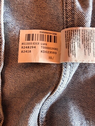 Mavi Kot Ceket - Görsel 5