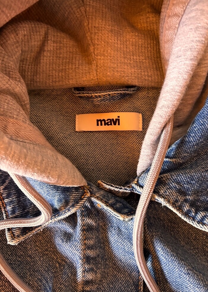 Mavi Kot Ceket - Görsel 3