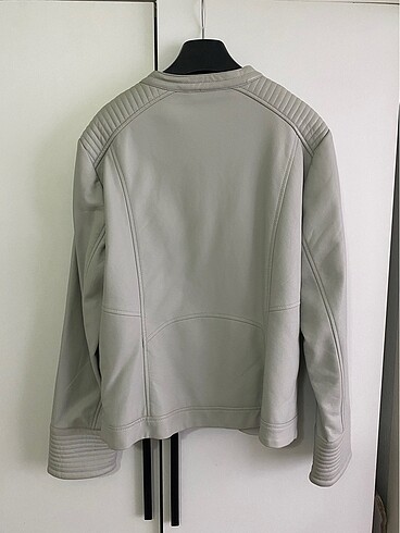 LC Waikiki LCW gri deri ceket