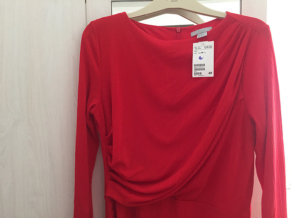 H&M Kırmızı elbise