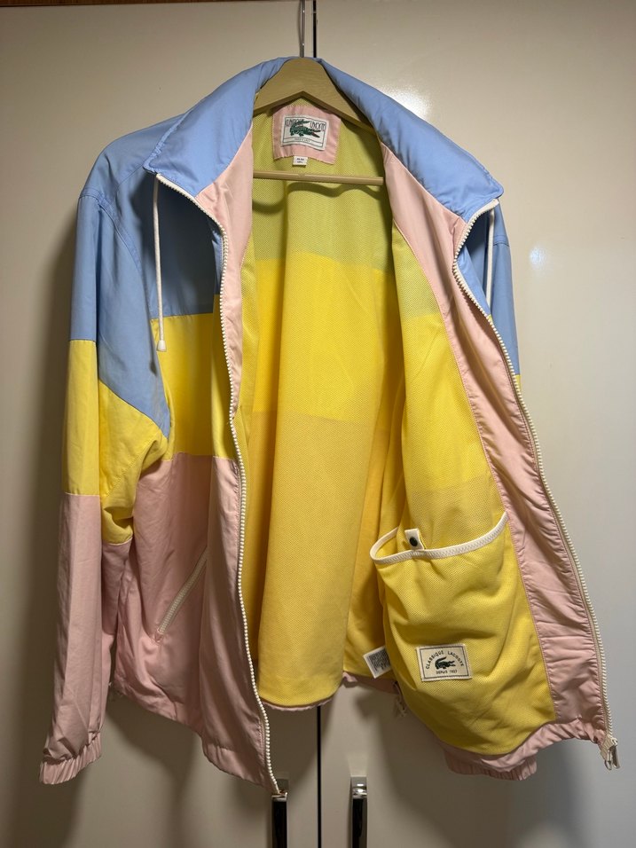 Lacoste Çok Renkli Erkek Midi Yağmurluk - Görsel 2