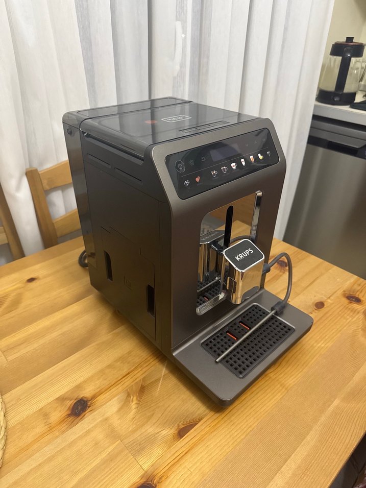 KRUPS Kahve Makinesi Gri & Kahverengi - Görsel 3