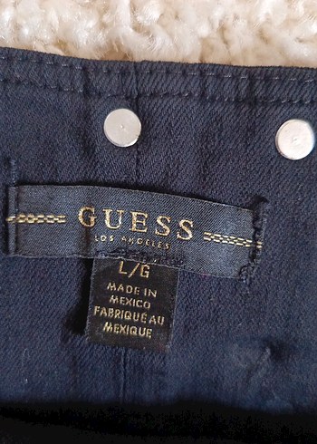 Düğmeli Siyah Denim Strappy crop - Görsel 3