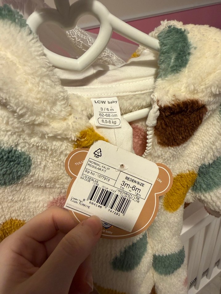 Peluş Bebek Tulumu - Görsel 2