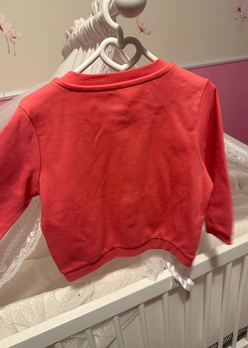 Düğmeli Pembe Kız Çocuk Hırka - Görsel 3