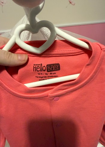 Düğmeli Pembe Kız Çocuk Hırka - Görsel 2