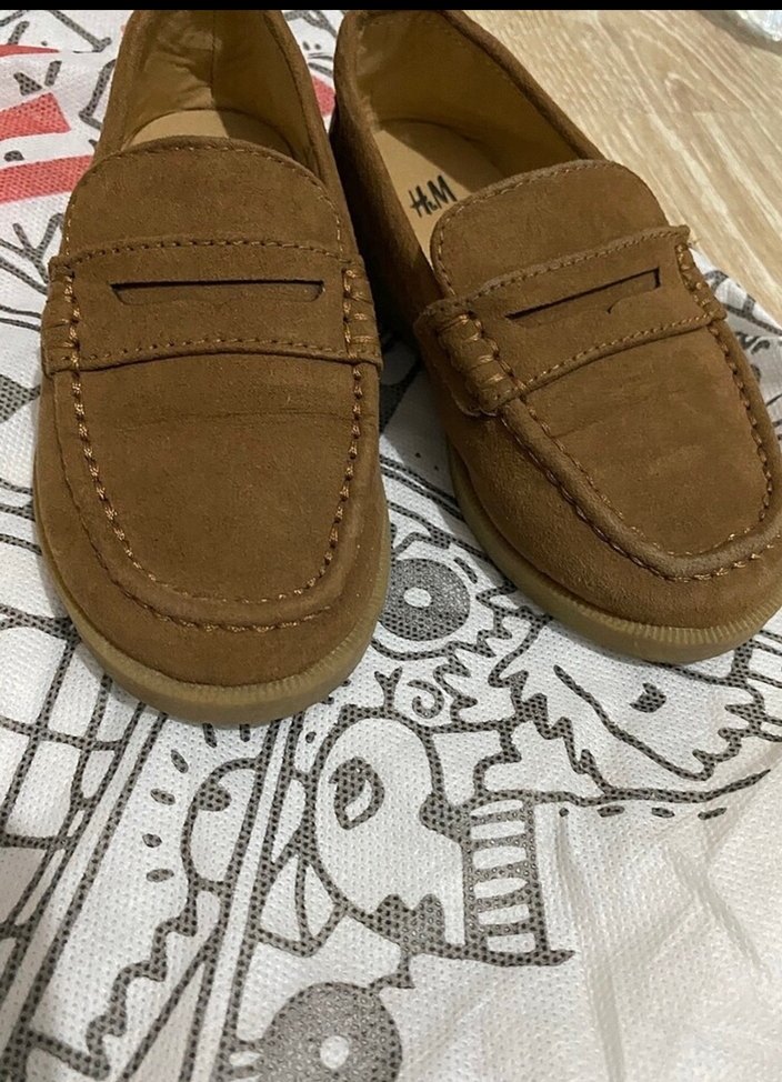 Bej Erkek Çocuk Süet Özel Gün Ayakkabısı - Görsel 5