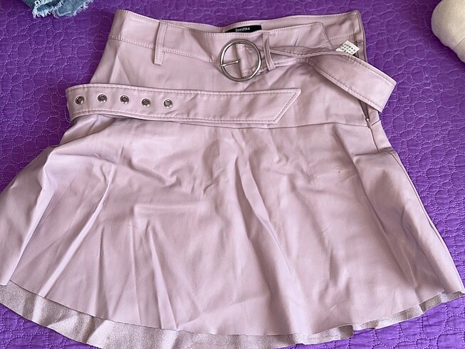 Deri pembe etek
