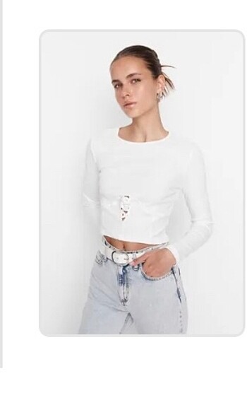 Crop bluz