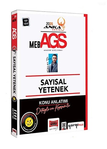 Yargı Yayınları 2025 MEB-AGS Sayısal Yetenek Konu Anlatımı Deniz