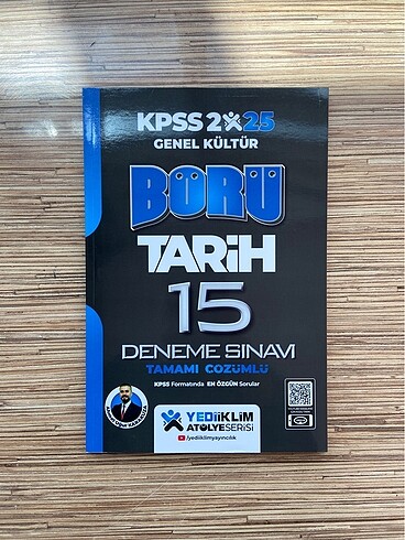 2025 KPSS Tarih 15 Deneme YEDİİKLİM