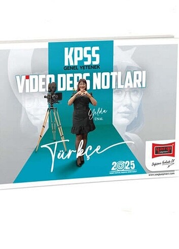 Yargı Yayınları KPSS Yelda Ünal Türkçe Video Ders Notu