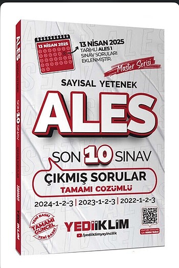2026 ALES SAYISAL SON 10 YIL ÇIKMIŞ SORU