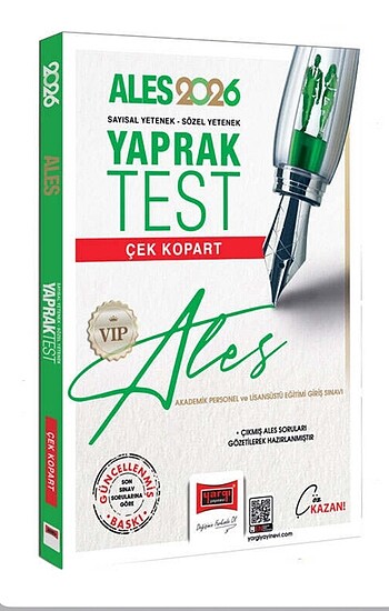 2026 ALES VIP Sayısal-Sözel Yetenek Test