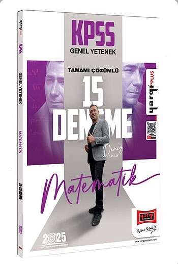 Yargı Yayınları 2025 KPSS Genel Yetenek Tamamı Çözümlü Matematik
