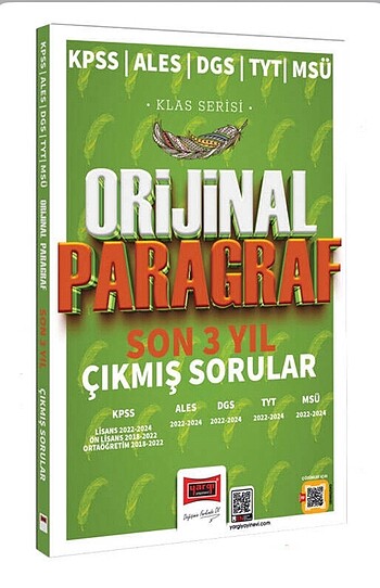 Yargı Yayınları 2025 KPSS ALES DGS TYT MSÜ Klas Serisi Orijinal 