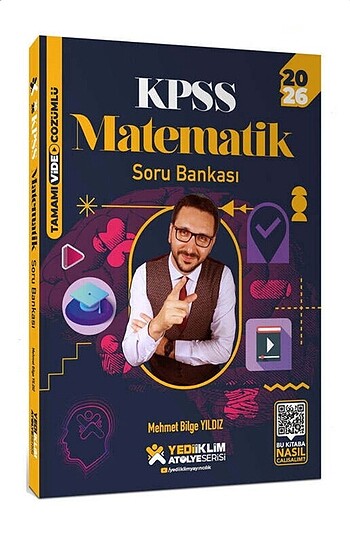 Yediiklim Yayınları 2026 KPSS Genel Yetenek Atölye Serisi Matema