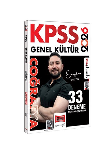 KPSS Genel Kültür Coğrafya 33 Deneme Kitabı