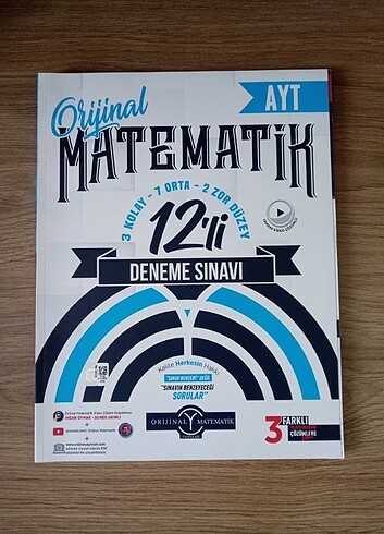ORİJİNAL AYT MATEMATİK DENEMELERİ 