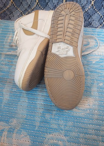 Beyaz Kadın Spor Ayakkabı Velcro Bantlı - Görsel 3