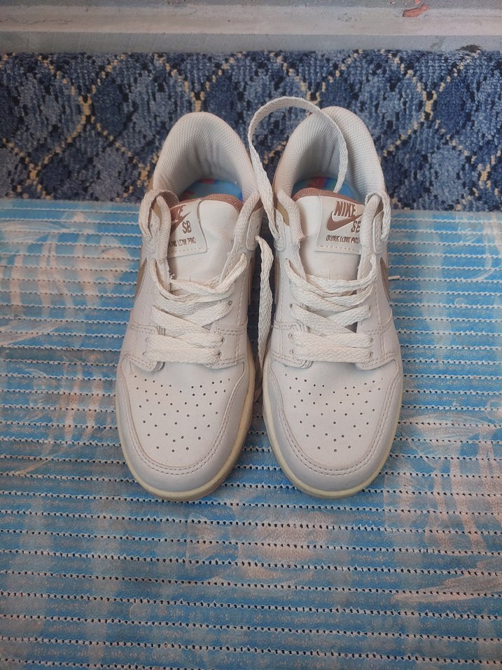 Beyaz Kadın Spor Ayakkabı Velcro Bantlı - Görsel 5