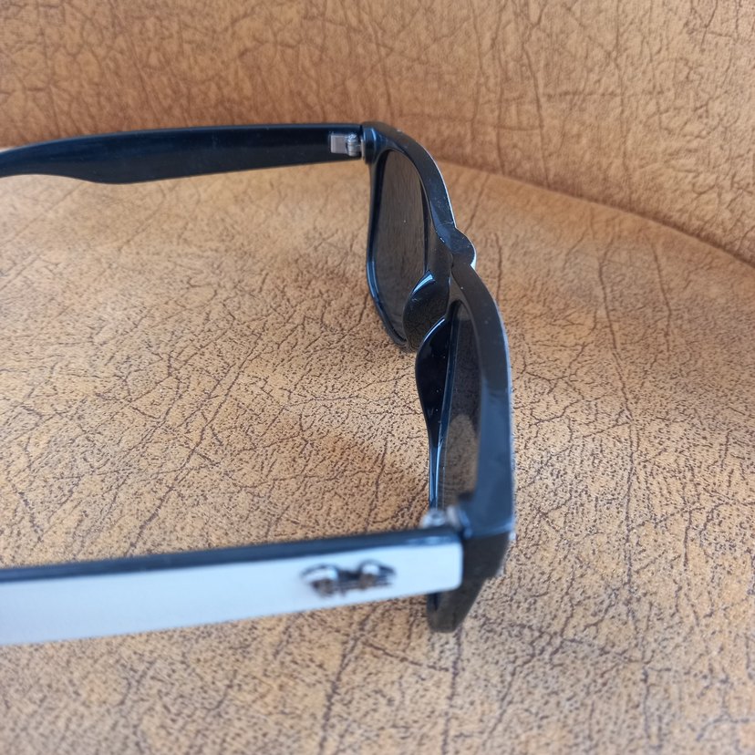 Ray-Ban siyah beyaz Kadın Güneş Gözlüğü - Görsel 2