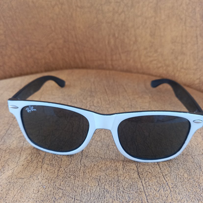 Ray-Ban siyah beyaz Kadın Güneş Gözlüğü - Görsel 3