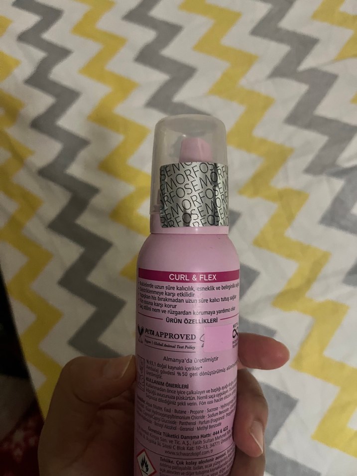 Schwarzkopf Taft Curl & Flex Saç Köpüğü - Görsel 3