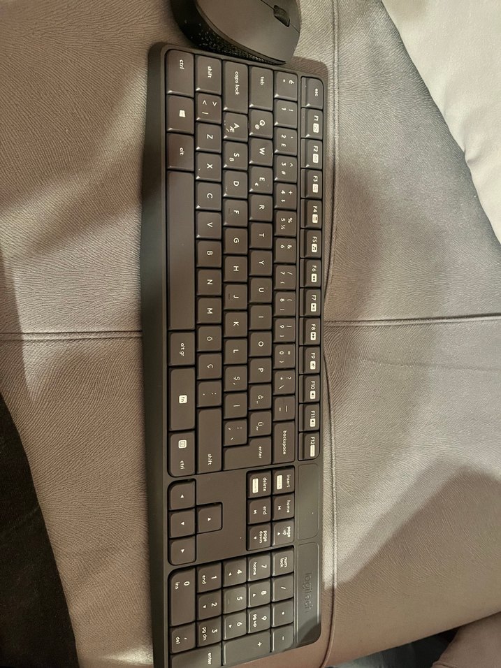 Kablosuz Siyah Klavye ve Mouse Seti - Görsel 3