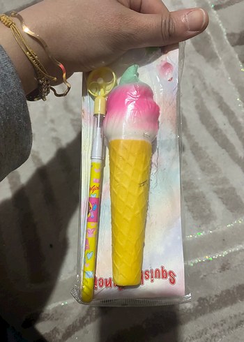 Renkli Dondurma Şeklinde Çocuk Kalemi - Görsel 2