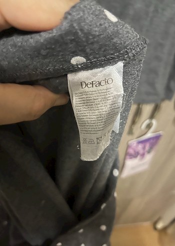 Gri Uzun Kollu Hamile Tişörtü - Görsel 6