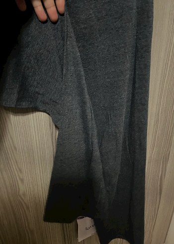 Gri Düğmeli Hamile Hırka - Görsel 4