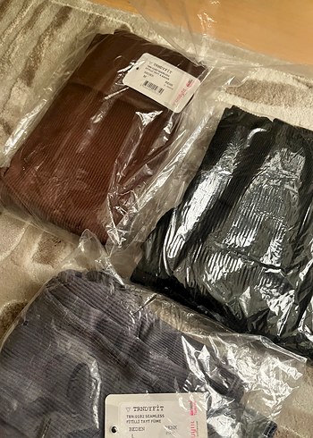 Fitilli tayt 3 renk - Görsel 3