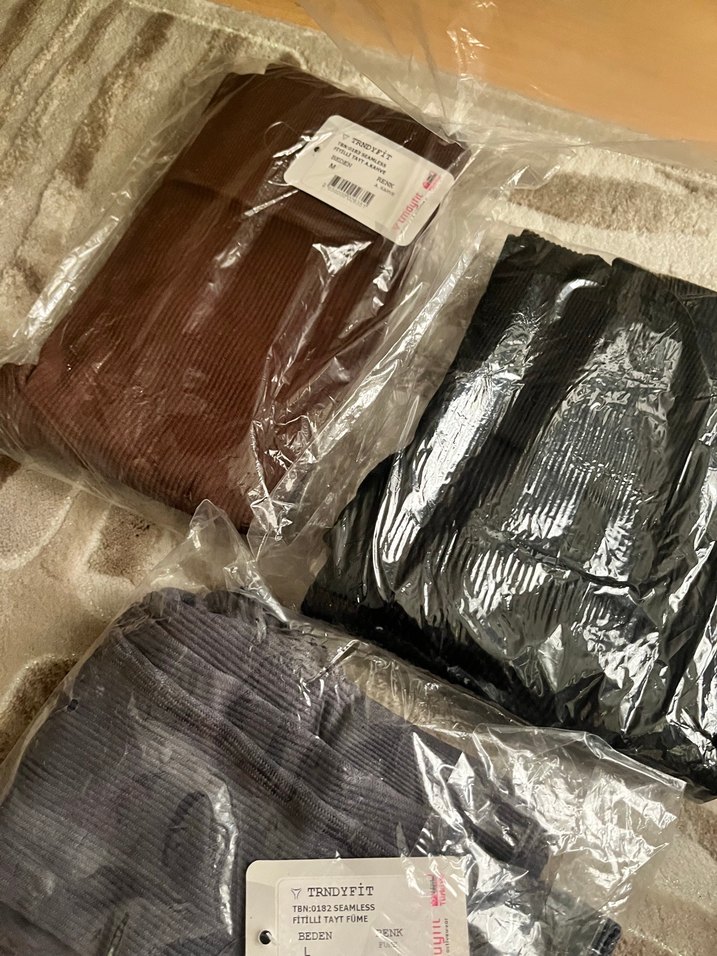 Fitilli tayt 3 renk - Görsel 3