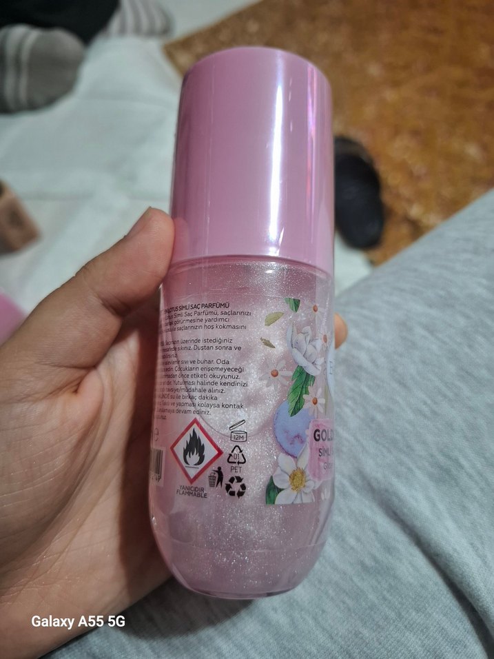 simli saç spreyi - Görsel 2